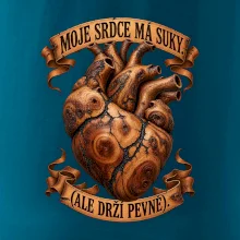 Moje srdce má suky ale drží pevně