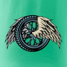 Moto kolo s křídly