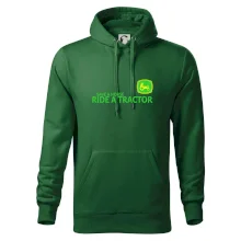 Save horse, ride tractor