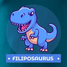 Dinosauří jména - modrý dinosaurus