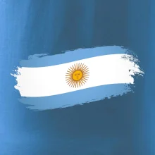 Argentina vlajka okousaná