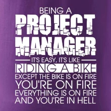 Being A Project Manager - bike