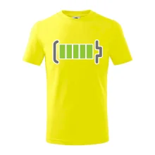 Rodinná trika - baterie táta - dítě