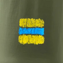 Turistická Cyklo značka - žluto modrá