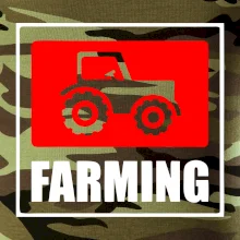 Farming traktor logo