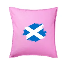 Skotská vlajka kreslená štetcem