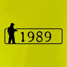 Hasič - ročník narození v rámečku