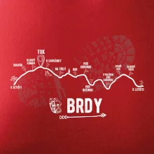 Profil kopců - Brdy