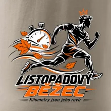 Listopadový běžec se stopkami a korunou