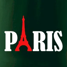 Paris nápis Eiffelova věž Paris nápis Eiffelova věž