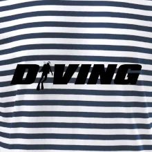 Diving nápis potápěč