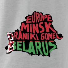 Mapy - názvy měst - Bělorusko
