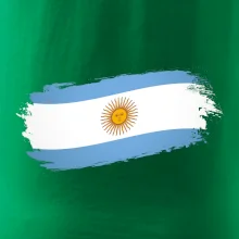 Argentina vlajka okousaná