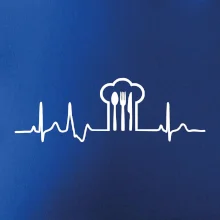 EKG kuchař čepice a příbory