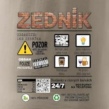 Profese - informace o produktu - ZEDNÍK