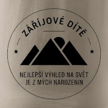 Zářijové dítě. Nejlepší výhled na svět je z mých narozenin