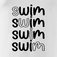 Swim nápis Swim nápis