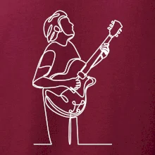 Kytarista jedním tahem