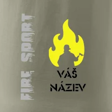 Hasiči - oheň - Váš název - Prso + záda
