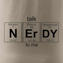 Talk nerdy - periodická tabulka