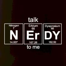 Talk nerdy - periodická tabulka