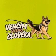 Venčím svého člověka - německý ovčák