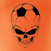Fotbal lebka míč