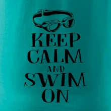 Keep calm and swim on