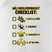Můj boulderingový checklist