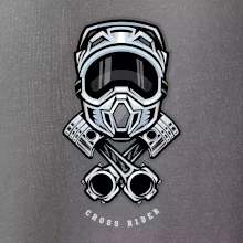 Cross rider písty helma