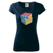 Rubikova kostka kreslená