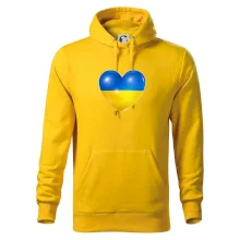 Ukrajina srdce vlajka