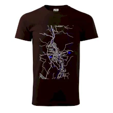 Vrchlabí - Mapa s vodními toky