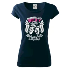 Nesnáším být sexy - motorkářka (motorka)