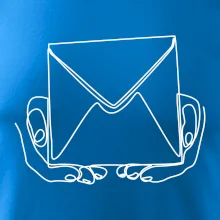 Obálka pošták jedním tahem