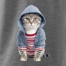 Kočka v pruhovaném triku