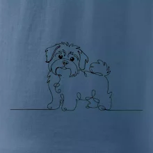 Havanský psík linka jedním tahem