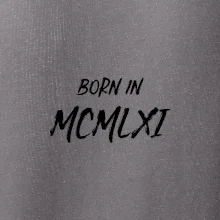 Born in - Římské číslo 1961