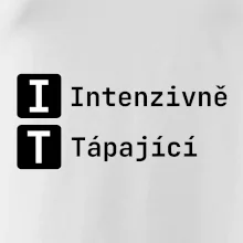 IT Nápis Intenzivně Tápající
