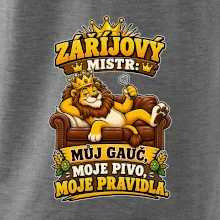 Záříjový mistr -  můj gauč, moje pivo, moje pravidla
