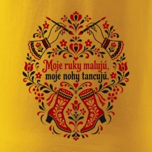 Moje ruky malujú, moje nohy tancujú