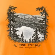 Černé jezero šumava našich vzpomínek