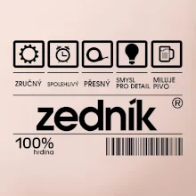 Čárový kód zedník