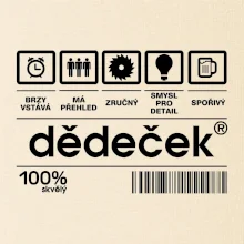 Čárový kód dědeček Čárový kód dědeček