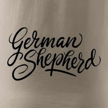 German shepherd - nápis okrasny - nápis okrasný
