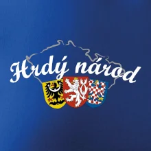 Hrdý národ - mapa a znaky Hrdý národ - mapa a znaky
