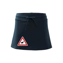 Dopravní značka - Pozor vlk Dopravní značka - Pozor vlk