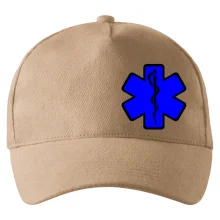 Rescue - Hvězda na prsu +  nápis na zádech