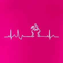 EKG zamilovaný pár