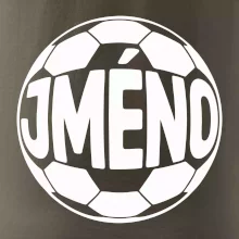Jméno ve stylu fotbalového míče - Vaše jméno